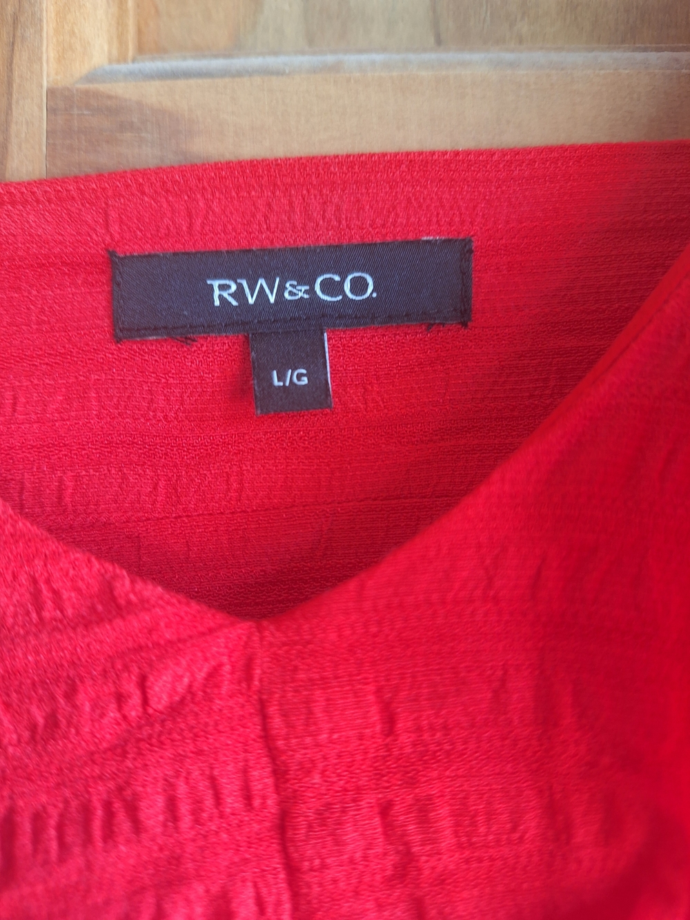 Bright Red Maxi Summer Dress Woth Ruffle Neckline And Open Back - Picture 6 of 6